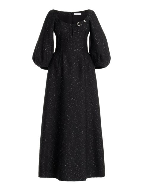 GABRIELA HEARST Madyn Sequin Dress in Wool