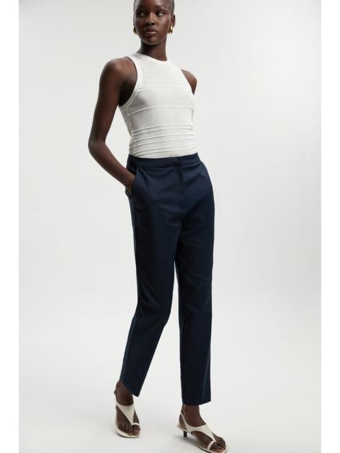 KAREN MILLEN Petite Essential Techno Woven Trouser