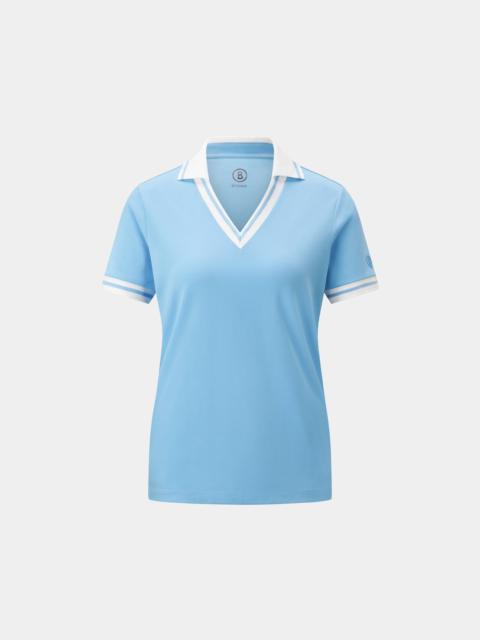 BOGNER Lydia functional short-sleeved top in Light blue