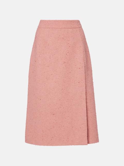 Dolce & Gabbana Cotton-blend midi skirt