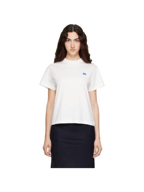 Jil Sander White Cotton Crew-Neck T-shirt