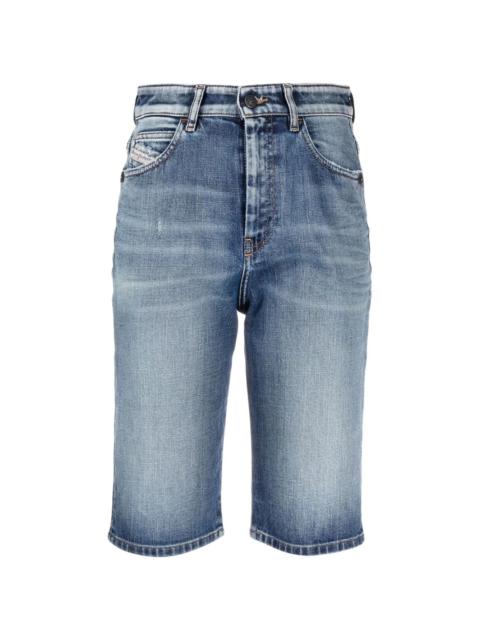 Diesel knee-length denim shorts