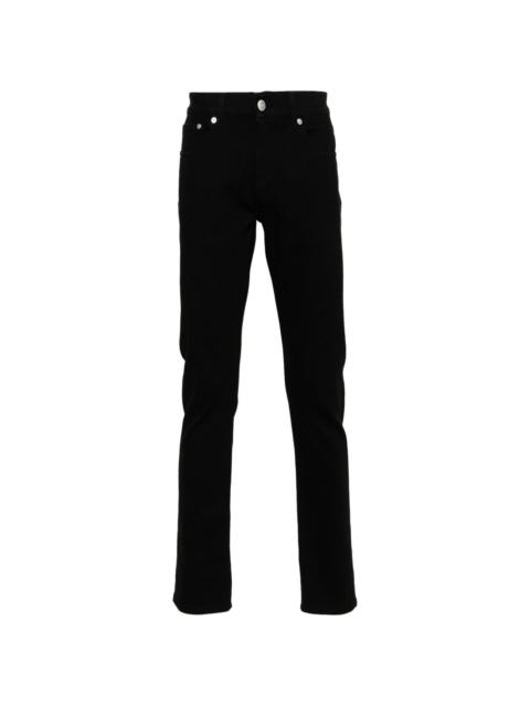 Alexander McQueen mid-rise slim-cut jeans