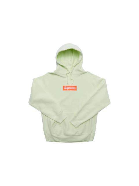 Supreme Supreme Box Logo Hooded Sweatshirt (FW17) Pale Lime
