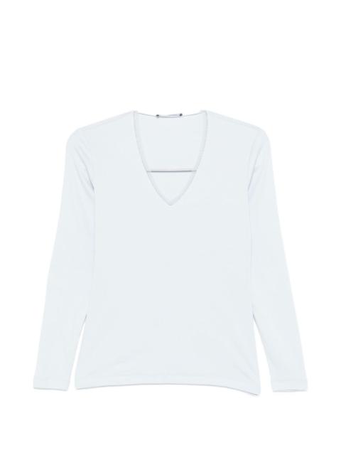FABIANA FILIPPI V-neck long-sleeved sweater