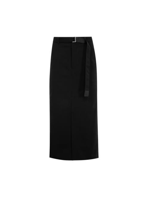 sacai WOOL SUITING SKIRT