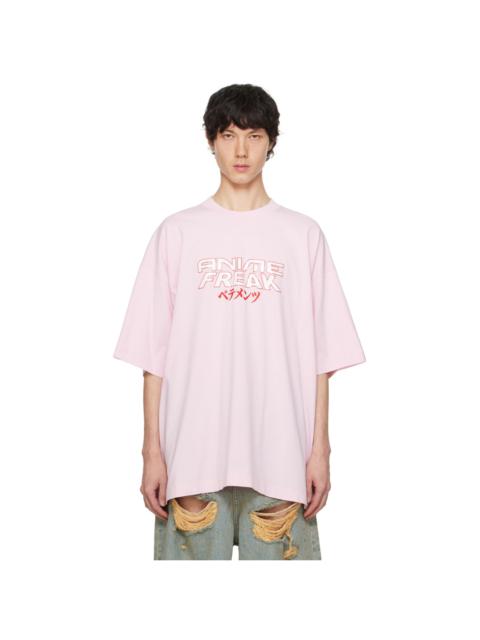 Pink 'Anime Freak' T-Shirt
