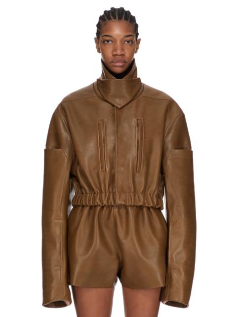 Rick Owens COLLARED MAC BOMBER