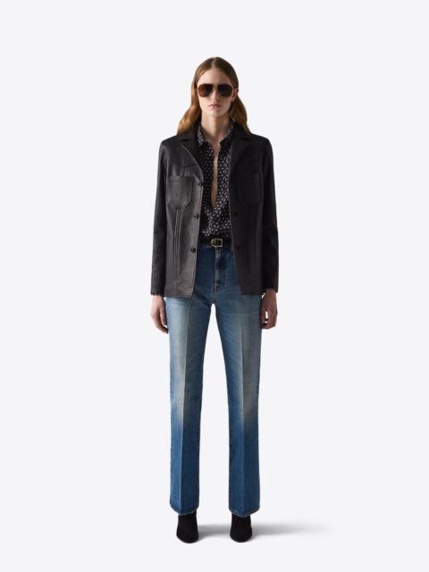 BLK DNM LEATHER JACKET 76 BLACK