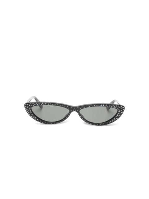 Alexander McQueen cat-eye frame sunglasses