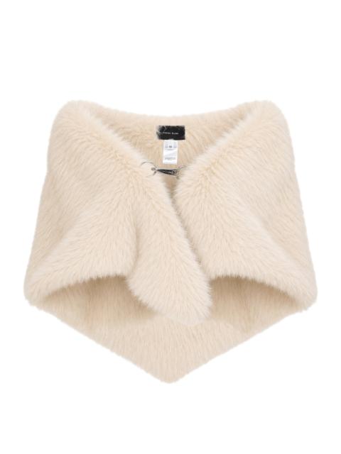 Simone Rocha Faux Fur Clip Scarf