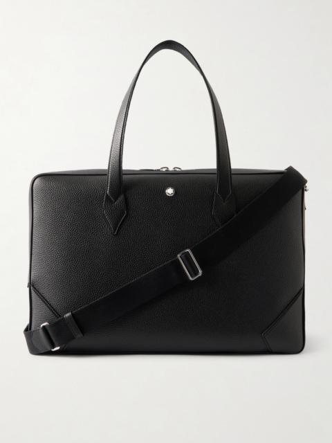 Montblanc Full-Grain Leather Weekend Bag