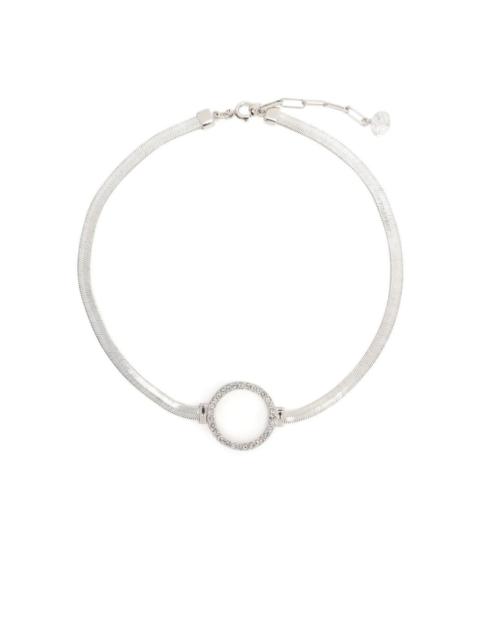 crystal-circle bracelet