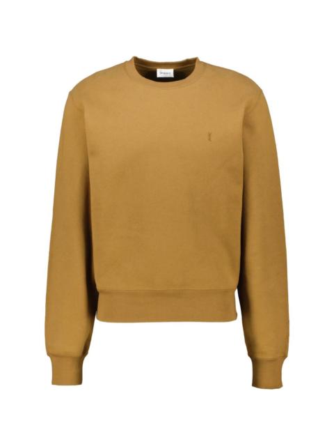 SAINT LAURENT embroidered sweatshirt
