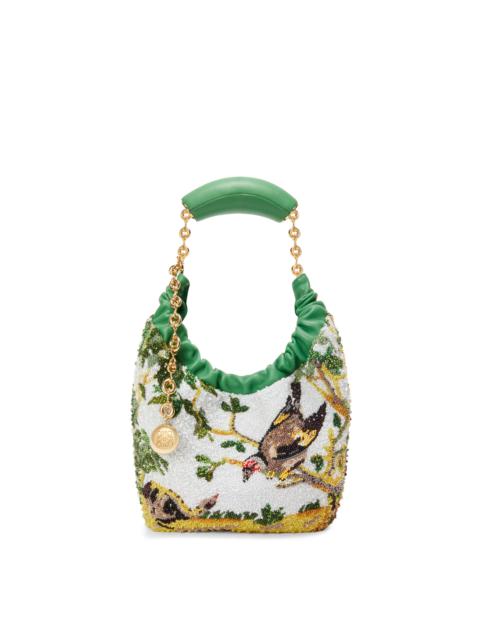 Loewe Mini Squeeze bag in beaded leather