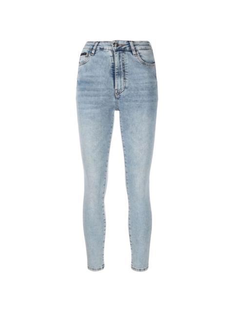 Hexagon skinny jeans