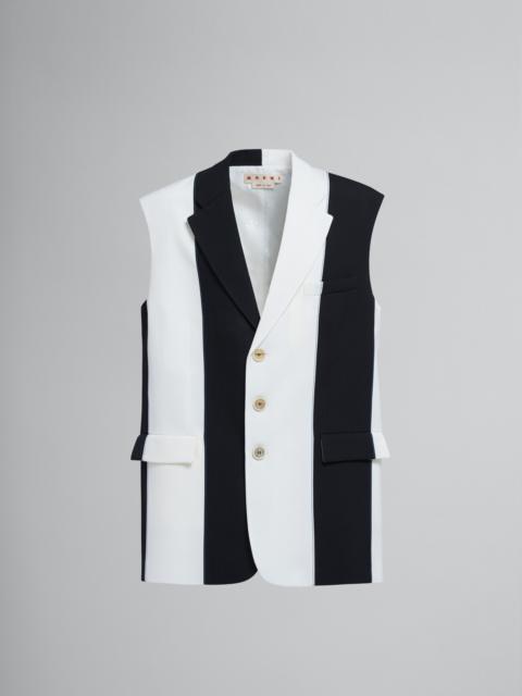 Marni GRAIN DE POUDRE WOOL VEST