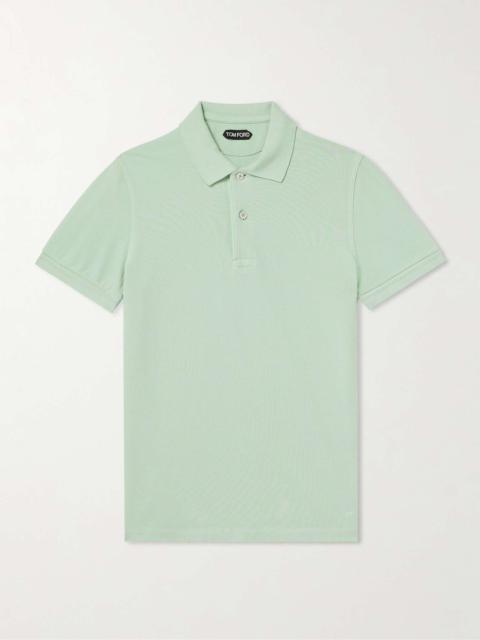 TOM FORD Cotton-Piqué Polo Shirt