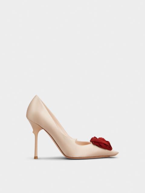 Roger Vivier Rose Vivier Pumps in satin