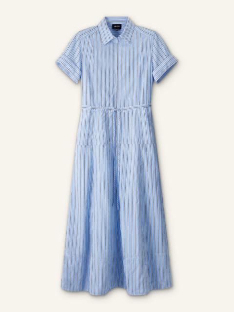 ME+EM Zip Neck Shirt Dress