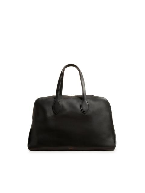 large Maeve leather weekender bag