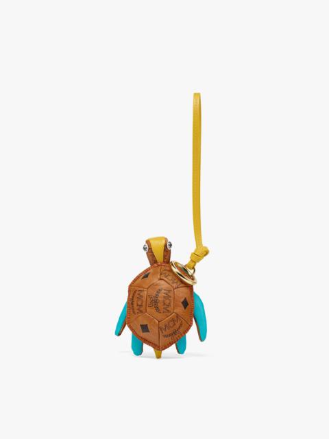 MCM Aren Turtle Charm in Visetos