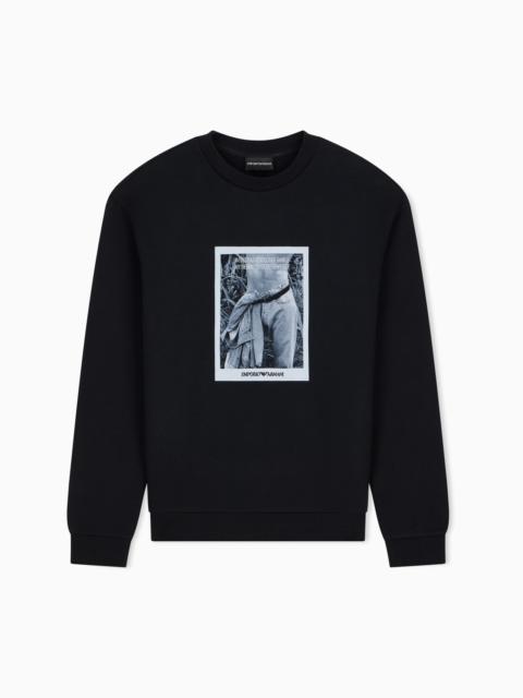 EMPORIO ARMANI SWEATSHIRTS WITHOUT HOOD