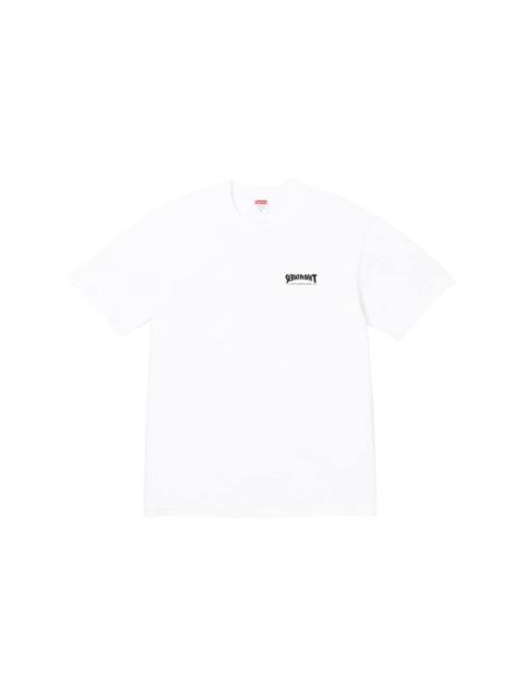 x Thrasher Cross "White" T-shirt