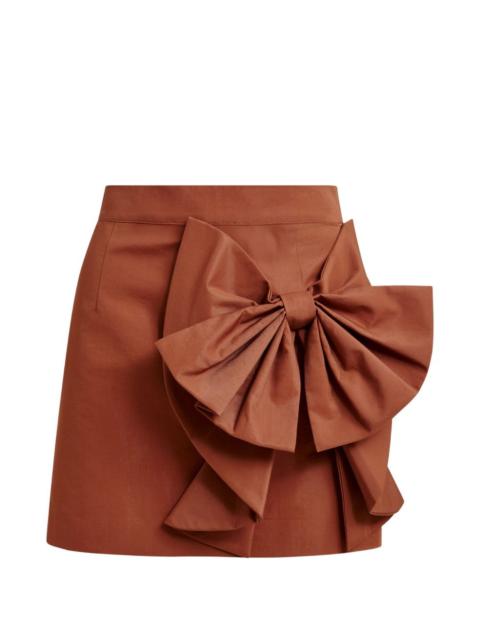 ESSENTIEL ANTWERP Joyous bow-detail skirt