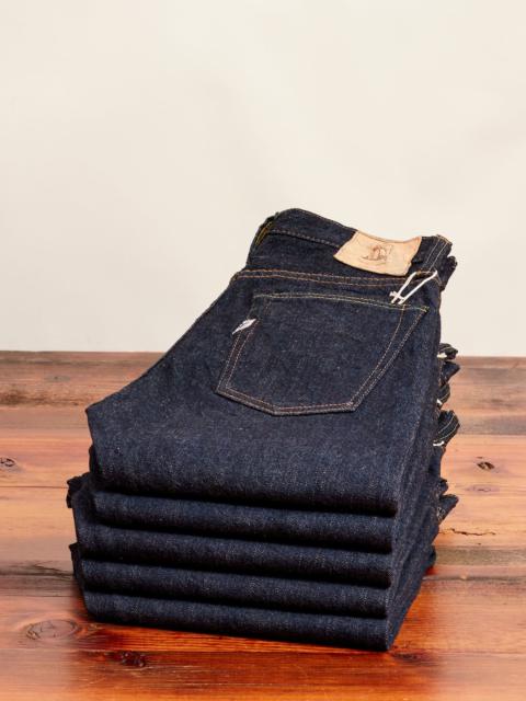 Pure Blue Japan XX-013 14oz Rinsed Selvedge Denim - Slim Tapered Fit