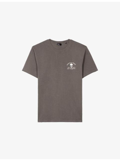 The Kooples Skull Graphic-Print Cotton-Jersey T-Shirt