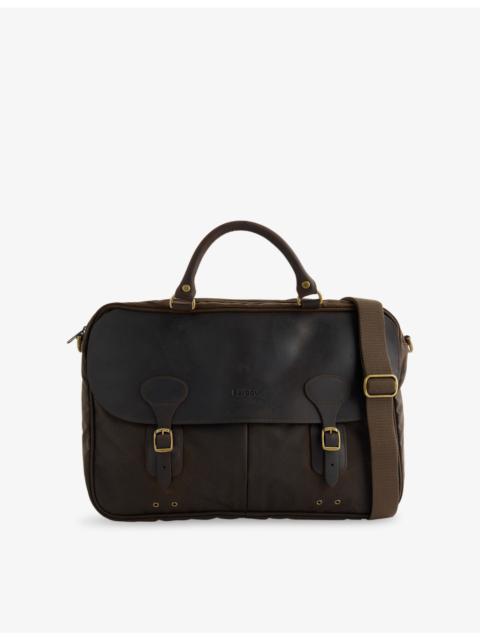 Barbour Wax Leather Briefcase