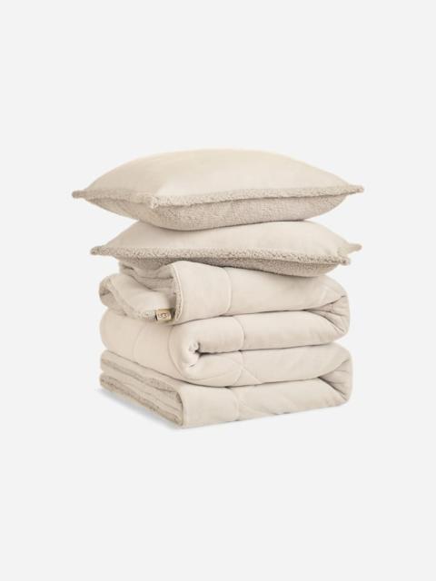 UGG ® Avery Comforter Set Twin/TXL Polyester Bedding in Birch