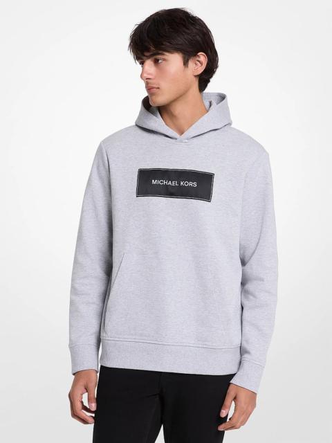 MICHAEL KORS Logo Cotton Blend Hoodie