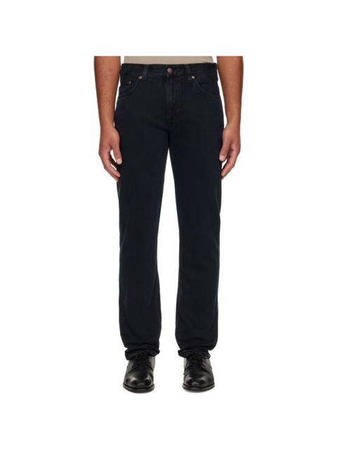Nudie Jeans Black Gritty Jackson Jeans
