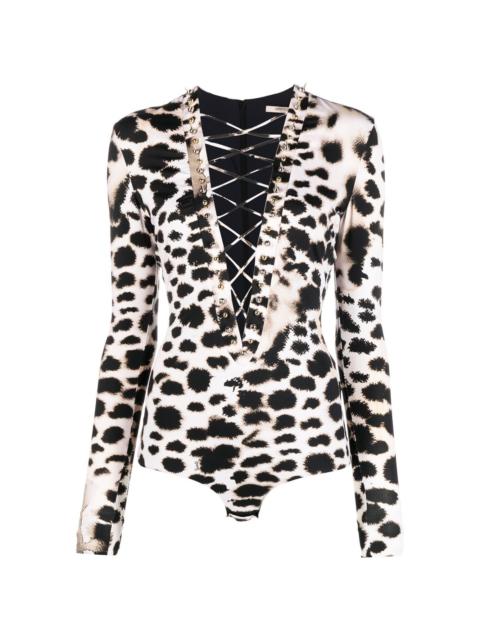 leopard print bodysuit