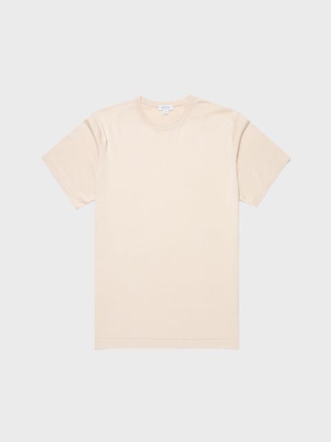 Sunspel Sea Island Cotton Knit T‑shirt