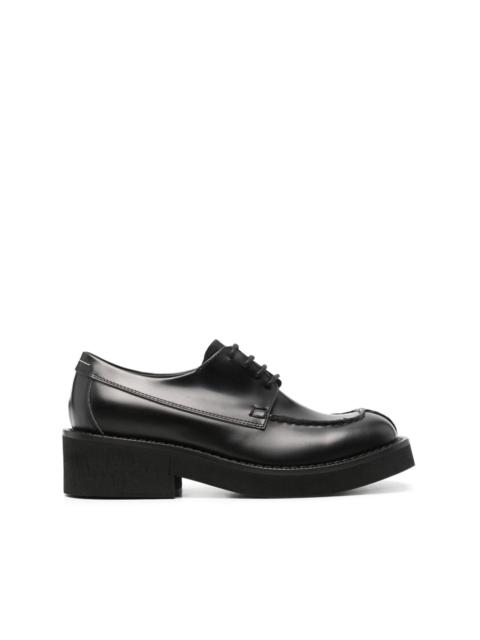 MM6 Maison Margiela 50mm leather derby shoes