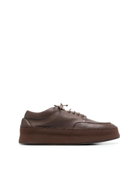 lace-up leather derby shoes