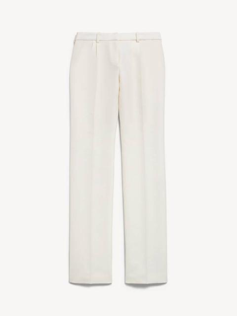 BALENCIAGA Women's Slim Tailored Pants in Ivory
