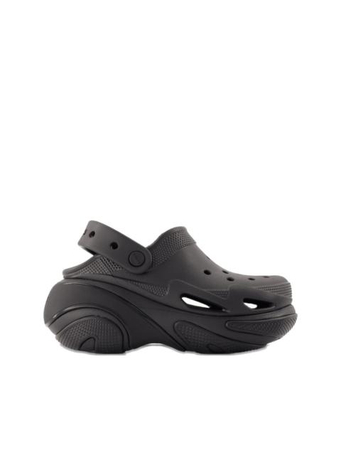 crocs platform-heel clogs