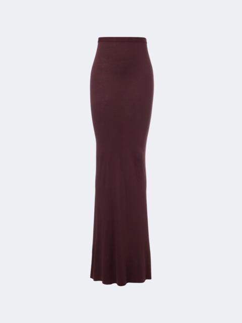 Rick Owens Lilies Lilies Slip jersey maxi skirt