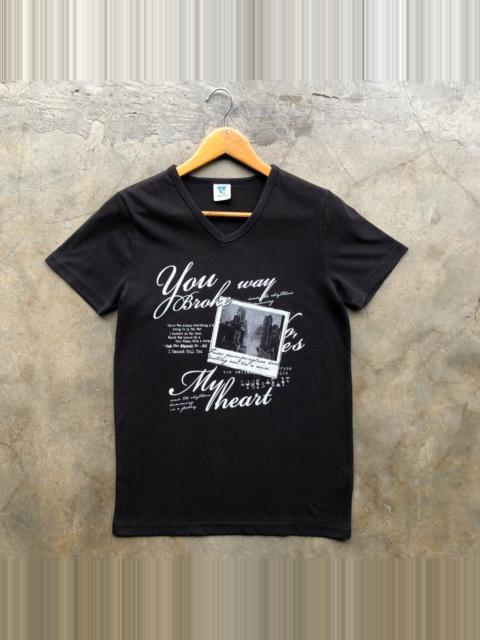 Other brands Tornado Mart - 2000s japanese T GRAPHICS punk poem tshirt