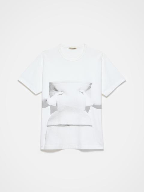JW Anderson MENS GESTURE T-SHIRT IN WHITE