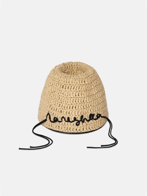 Nanushka Raffia Bucket Hat
