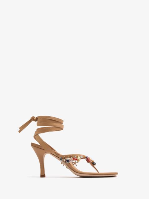 CHRISTOPHER ESBER Memento Charm Flip Flop Heel