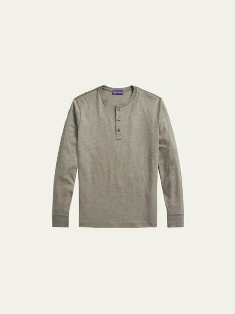 Ralph Lauren Men's Long-Sleeve Henley Shirt