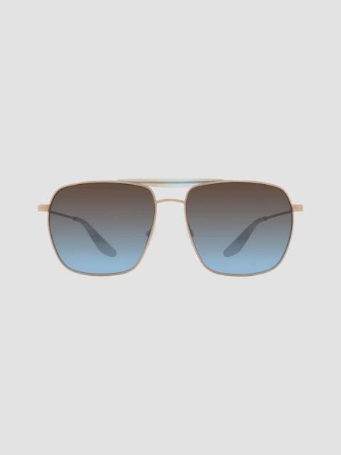 BARTON PERREIRA Women's Bhanot 60MM Square Navigator Sunglasses - Rose Gold Oasis