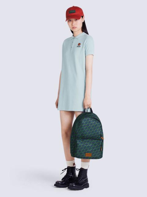 KENZO 'BOKE FLOWER' crest polo dress