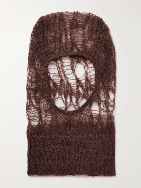 Rick Owens Open-Knit Balaclava